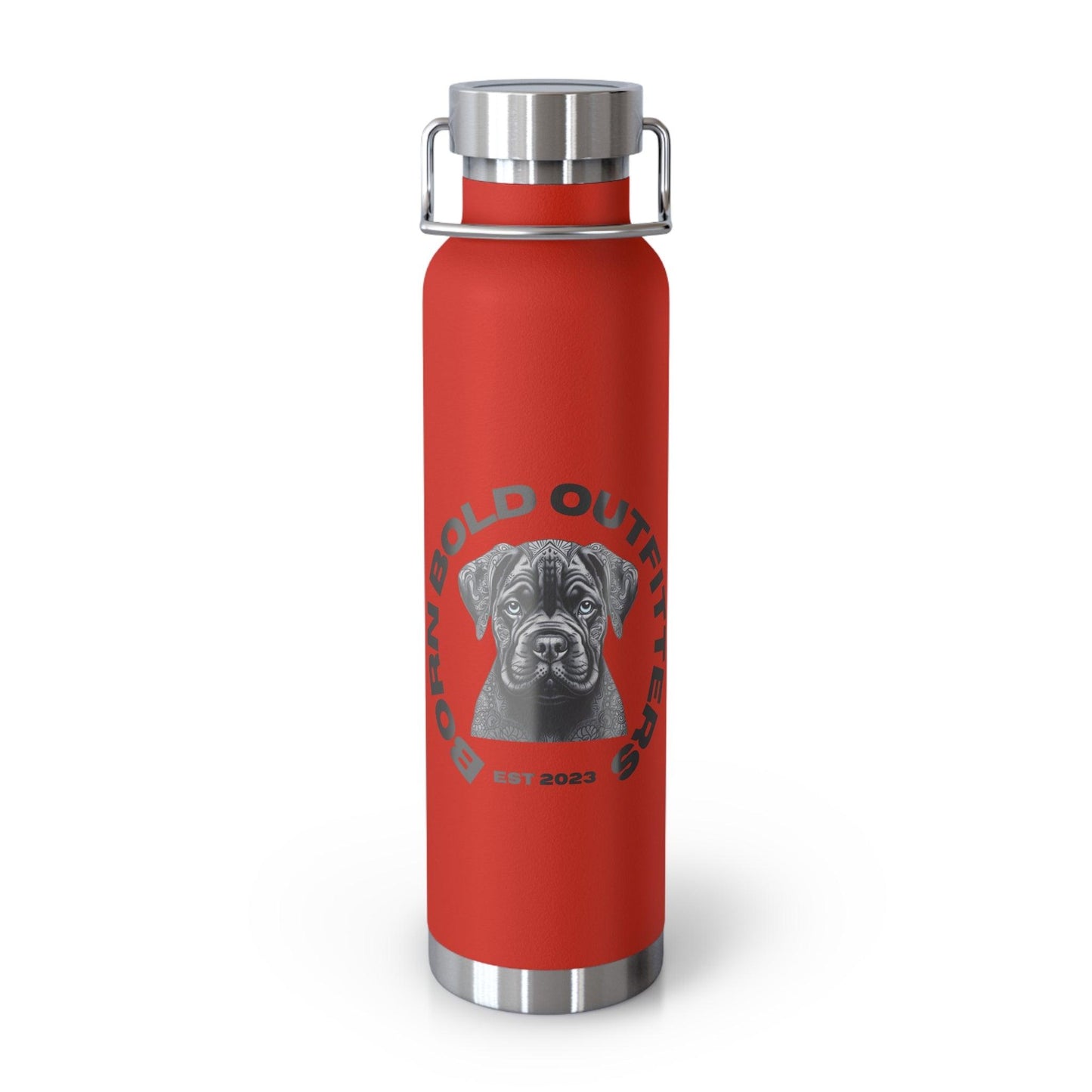 Copper Vacuum Insulated Bottle, 22oz - Born Bold Outfitters
