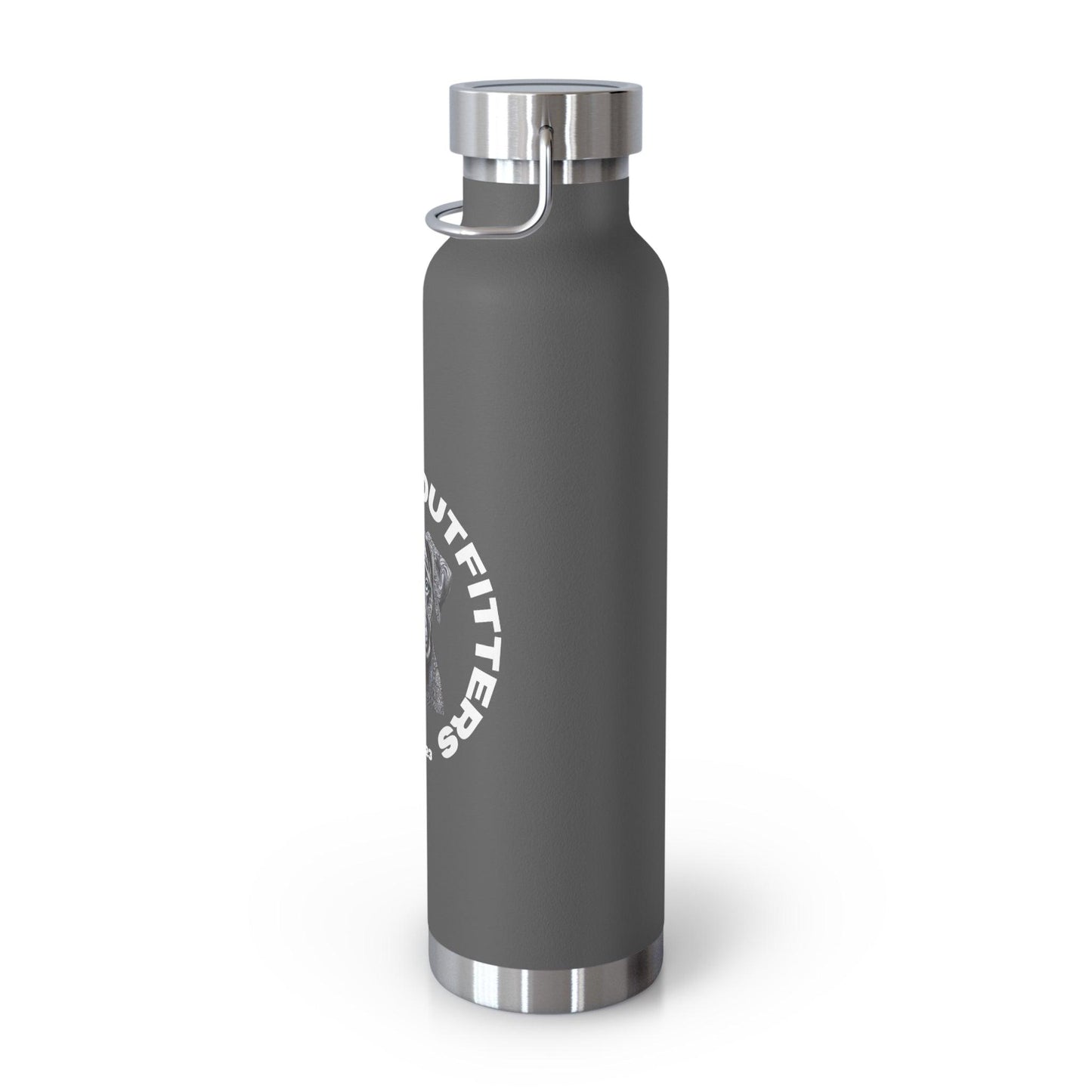 Born Bold White Logo Water Bottle - Born Bold Outfitters