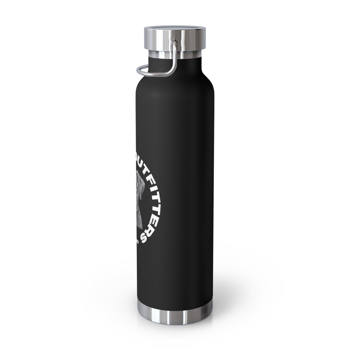 Born Bold White Logo Water Bottle - Born Bold Outfitters