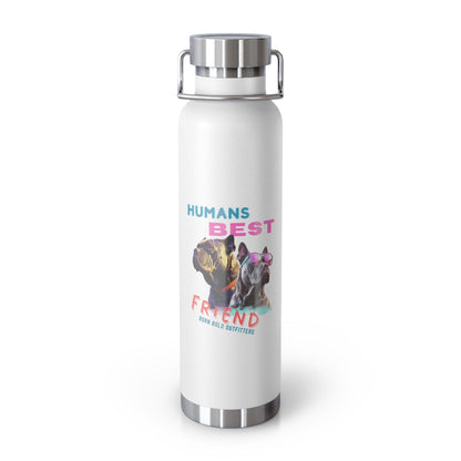 Humans Best Friend water bottle - Born Bold Outfitters