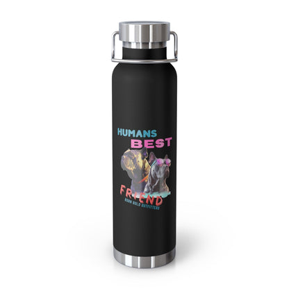 Humans Best Friend water bottle - Born Bold Outfitters